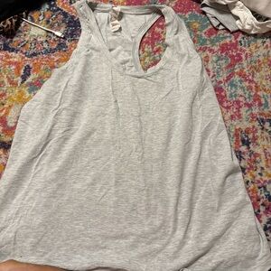 Lululemon Athletica Light Gray Women's Tank Top